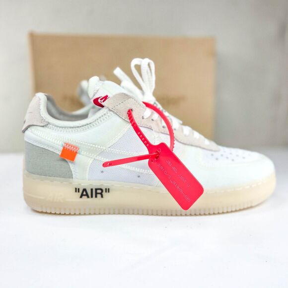 Nike Air Force 1 Low Off-White The Ten White 2017 AO4606-100 Men’s 12 NIB main image 8